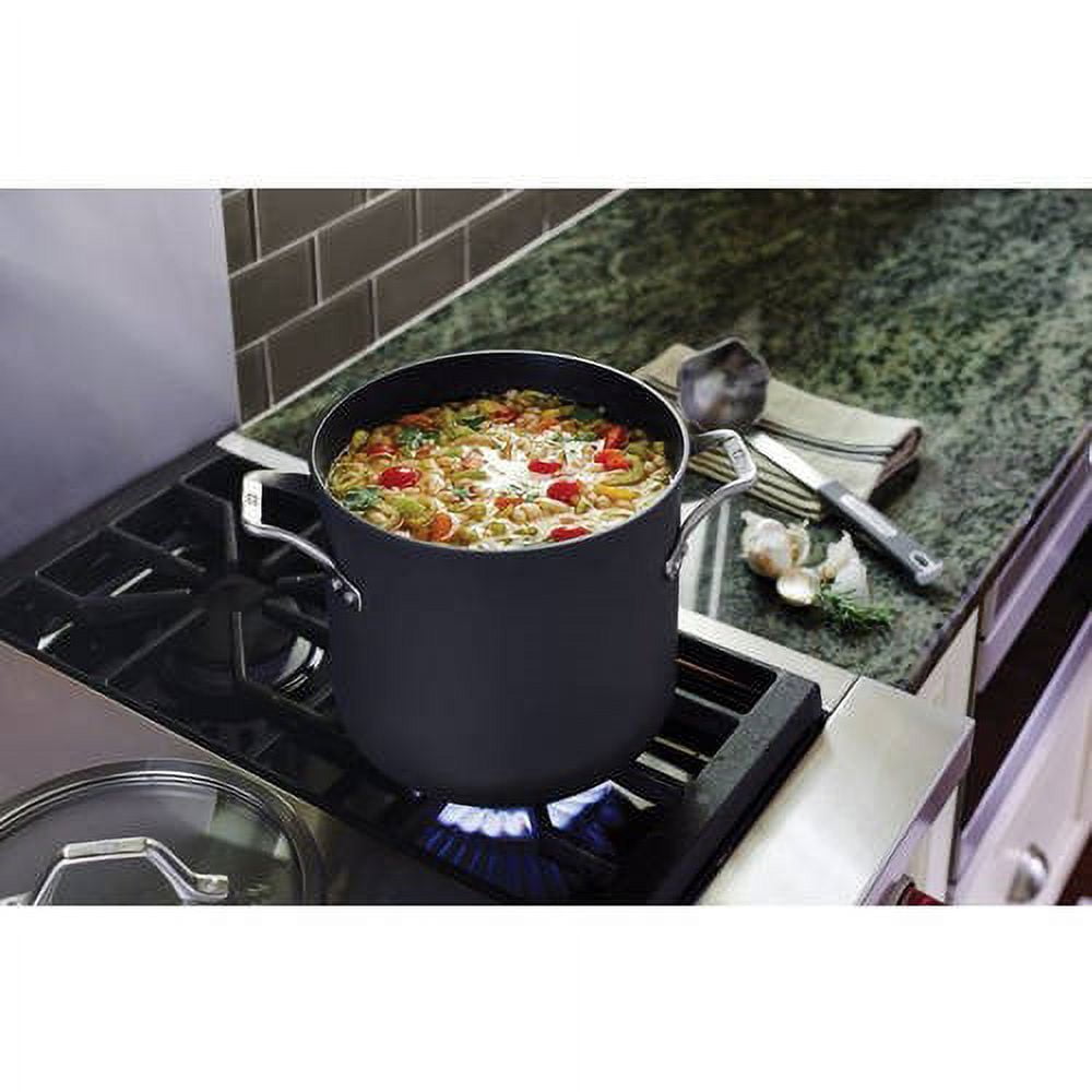 Fingerhut - Calphalon Signature 8-Qt. Nonstick Aluminum Stock Pot