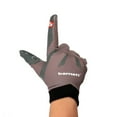 thumbnail image 6 of Barnett FRG-03 The Best Receiver Football Gloves, RE,DB,RB, Grey, 6 of 9