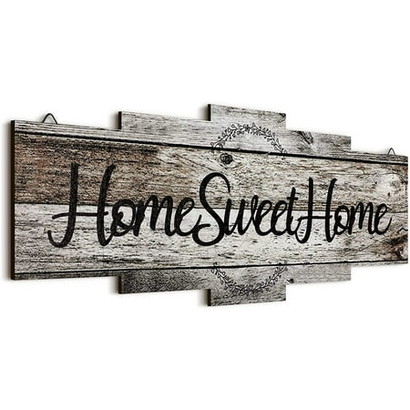 Rustic Wood Home Wall Decor, Rustic Wooden Home Signs