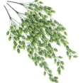 thumbnail image 3 of Viworld Artificial Flower Hops Vine Garland Plant Fake Hanging Vine Faux Hops UV Resistant Faux Floral Greenery for Indoor Outdoor Front Porch Flower Decor 3 PCS, 3 of 9