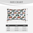 thumbnail image 4 of JUNZAN Pirate hats Pillow Cases Standard Size, with Envelope Closure Bed Pillow Cases-16"x24", 4 of 6