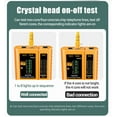 thumbnail image 5 of Treedix RJ45 RJ11 Network Cable Tester Ethernet Cable Tester Tool Telephone Line Test Continuity Tester for Cat5/Cat5e/Cat6/Cat6a/Cat7/UTP Ethernet Cable, 5 of 8