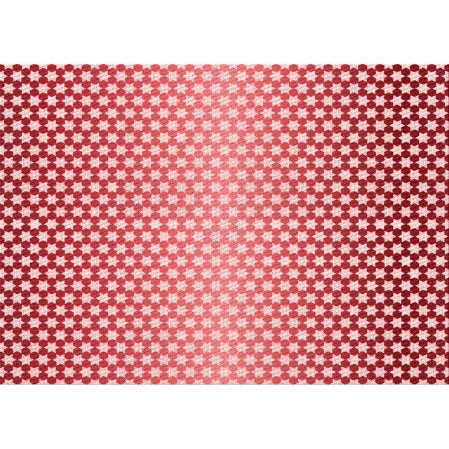 Ahgly Company Machine Washable Indoor Rectangle Transitional Flamingo Pink Area Rugs, 8' x 12'