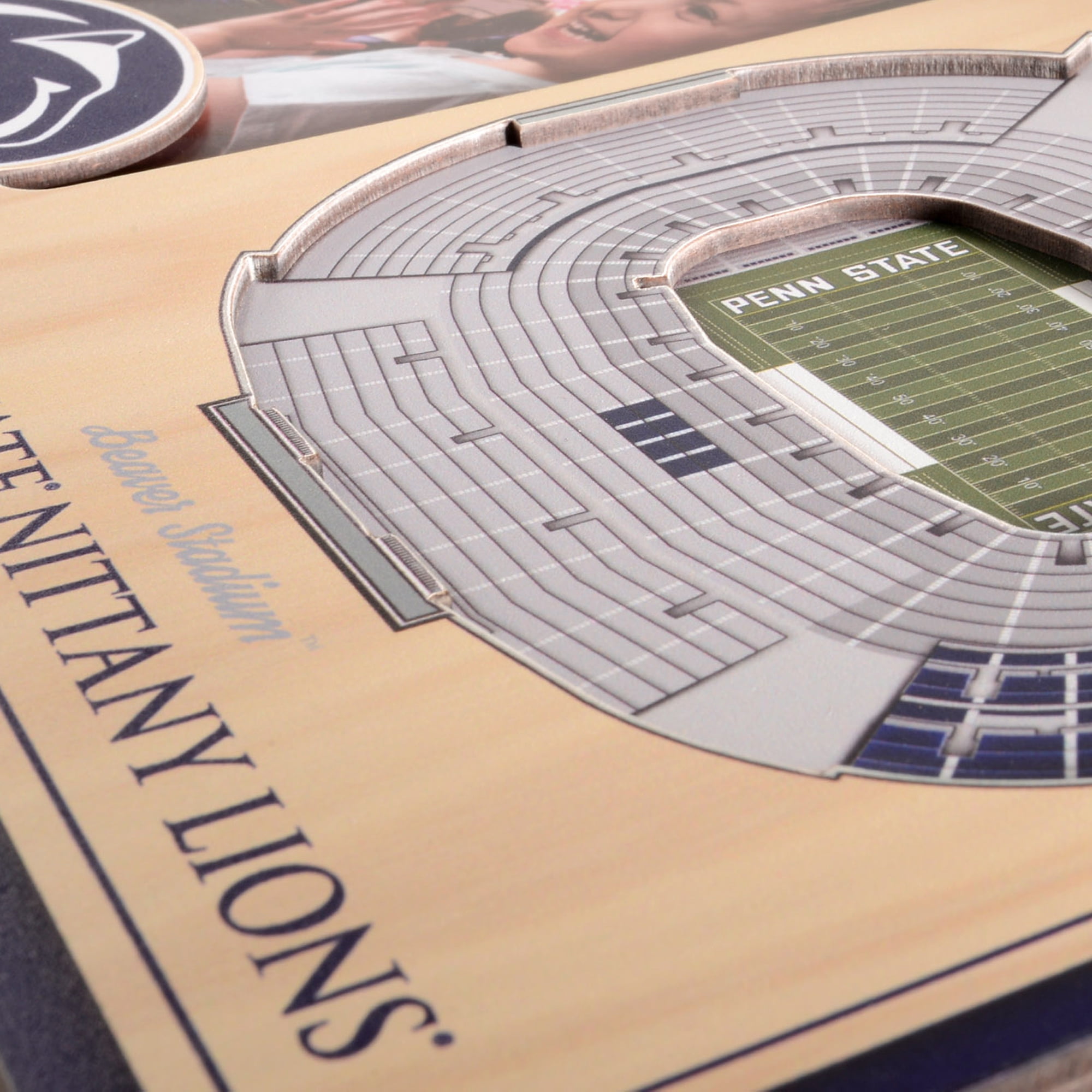 Fanpoint Penn State Nittany Lions 3D StadiumView Picture Frame