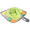 thumbnail image 4 of Rabbit Foraging Snuffle Mat with Hanging Rope for Slow Feeding, Polar Fleece Nose Work Pad for Anxiety Relief and Sensory Stimulation for Rabbits and, 4 of 5