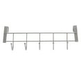 thumbnail image 6 of 5 Hooks Bathroom Door Hanging Rack Kitchen Hanging Organizer Door Clothes Hanger Hooks Bearing Over Door Rack Towel Holder, 6 of 9