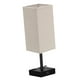 thumbnail image 4 of Lámpara de noche con puerto USB y salida, lámpara de mesa con puerto USB C + a y salida de CA para dormitorio, lámpara de de noche pequeña para Beige Yinane Lámpara de noche, 4 of 8
