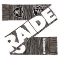 thumbnail image 1 of Oakland Raiders NFL Color Blend Scarf, 1 of 1