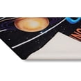thumbnail image 6 of Ambient Rugs 761 Solar System HD 3'3"x5' Area Rug Solar System for Playroom, Bedroom & Classroom, Skid Resistant Rubber Backing Washable Floor Mat, Multicolor, 6 of 8