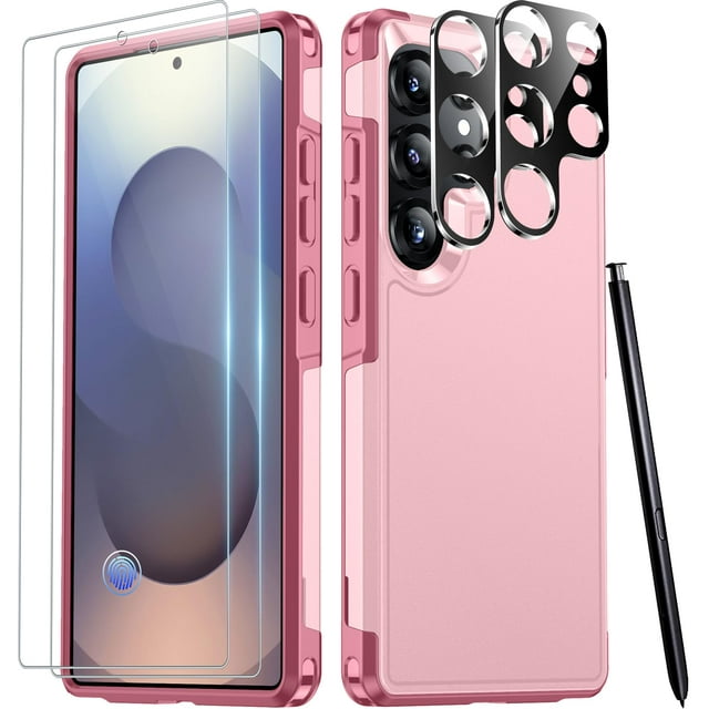 Funda de teléfono SPIDERCASE para Samsung Galaxy S25 Ultra de 6.9", rosa