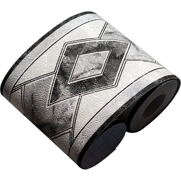 Core 4,2 x 196,8 impermeable papel pintado borde 3D patrón decoración de pared extraíble autoadhesivo cocina baño azulejos pegatina, rosa vid