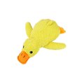 thumbnail image 1 of Juguete de peluche para perro, suave, para masticar, con chirrido, pato, elefante, interactivo, para cachorros de razas pequeñas, masticadores delicados., 1 of 8