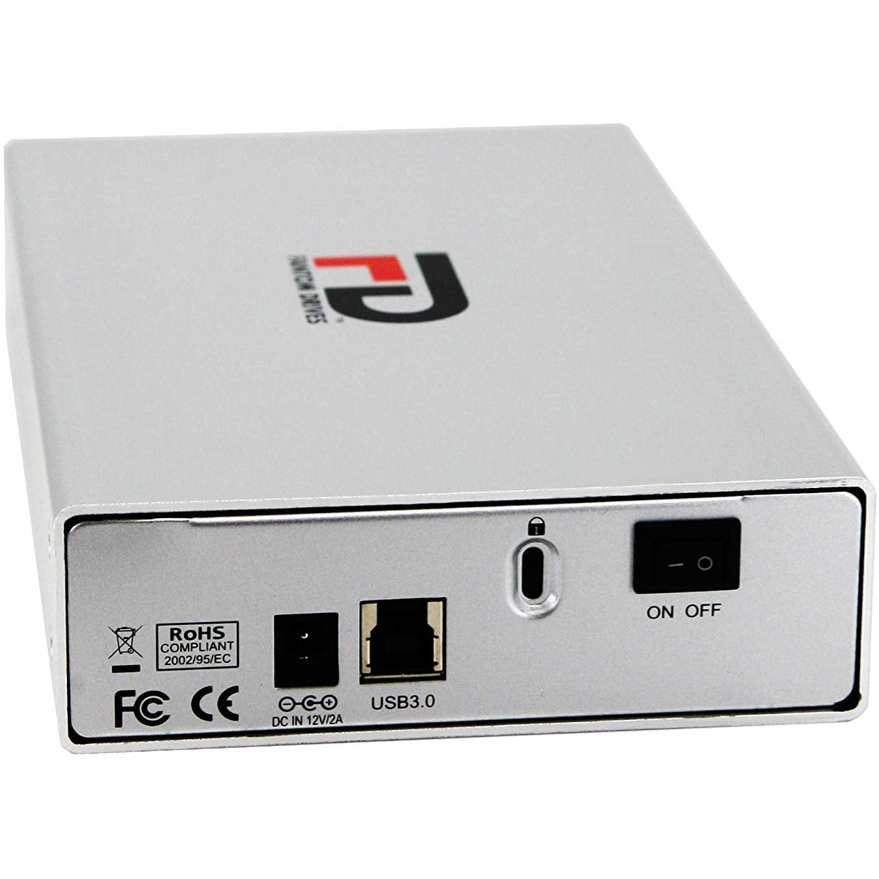 FDポータブル2TBハードドライブ - USB 3.2 Gen 1 - GForce Mini Aluminum - Mac/Windows/PS4/Xbox対応 (GF3BM2000U) by Fantom Drives