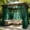 Green, variant on BadyminCSL Fade Resistant Outdoor Curtain with Rod Pocket 108x63 Inches Light Filtering Drape for Garden/Sunroom/Pergola/Gazebo/Patio, 1 Panel,Green