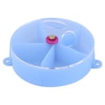 thumbnail image 2 of Comedero para pájaros y mascotas, rueda de alimentación para loros, caja de almacenamiento, juguete azul, 2 of 12