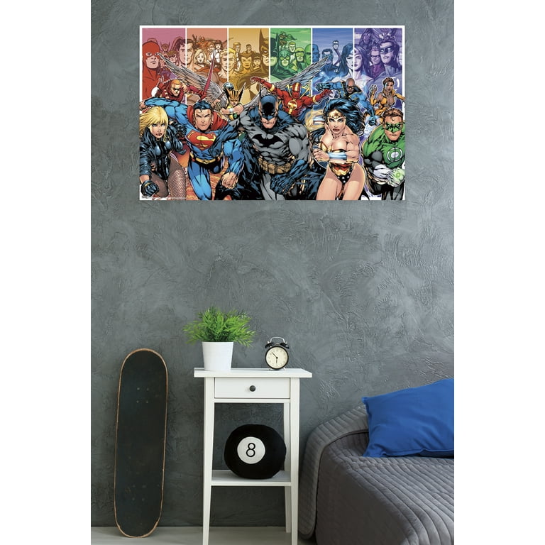 DC Comics - Justice League of America - Group Wall Poster, 22.375 x 34