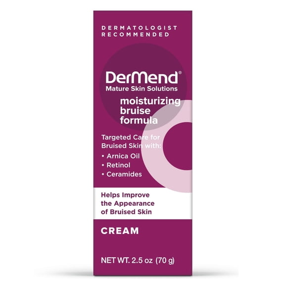 Dermend Arnica Bruise Cream 2.5 oz - Mature Skin Solution with Vitamin K