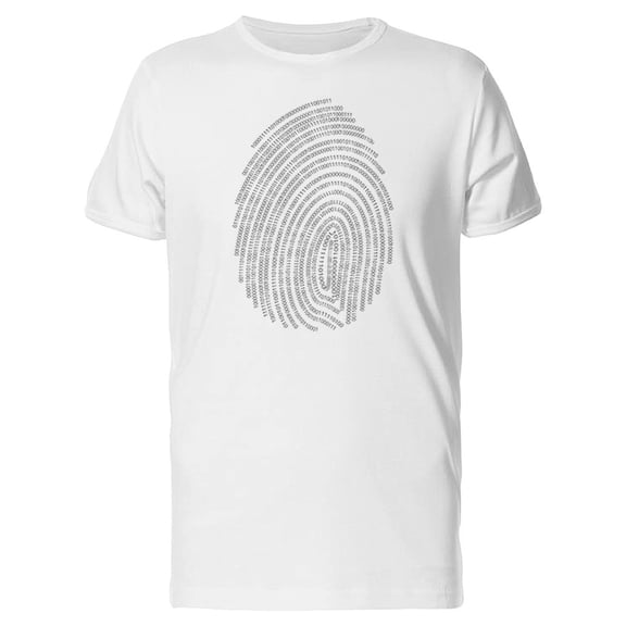 Digital Fingerprint Tee Men's -Image by Shutterstock