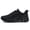 All Black, variant on Women Shoes Slip on Sport Running Tennis Athletic Walking Shoes Gym Runner Trail Shoes Purple Size 10