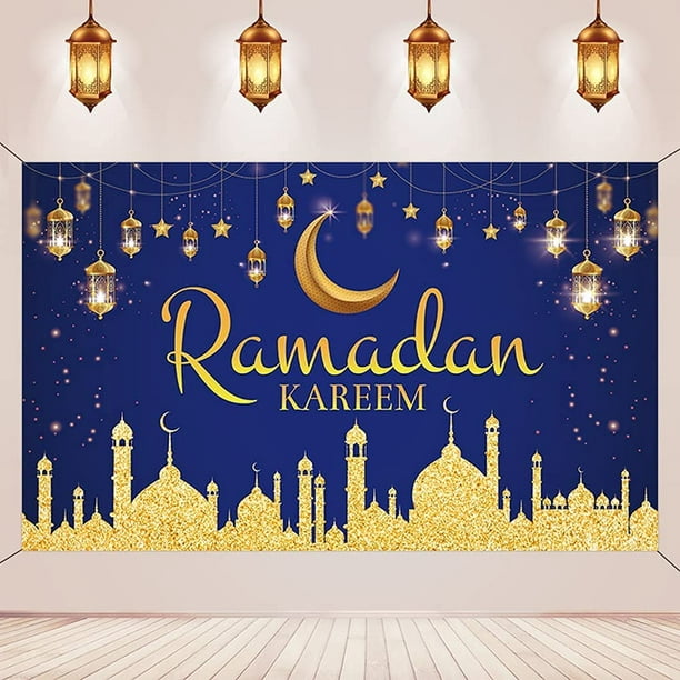 Décoration Ramadan 2024, Ramadan Decoration Guirlandes Lumineuses Étoile  Lune 5,4 pieds 10 LED Guirlandes lumineuses Ramadan Lumières de l'Aïd  Moubarak à piles pour Intérieur Extérieur, Blanc Chaud : :  Luminaires et Éclairage