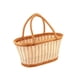 thumbnail image 4 of Cesta de picnic Cestas de flores Cesta de recolección de frutas y verduras de granja Cesta de frutas Cesta tejida a mano para la recolección de dulces, 4 of 8
