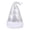 A-Silver, variant on Sequin Santa Hat Glitter Sequined Christmas Santa Cap with White Plush Cuff Xmas Costume Hat for Adults Holiday Party Gift Photo Booth Prop Accessory,1pack