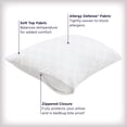 thumbnail image 4 of Juego de 2 Protectores de Almohada King AllerEase – Equilibrio de Temperatura, Recomendado por alergólogos, Transpirables, Protectores con Cierre, 4 of 6