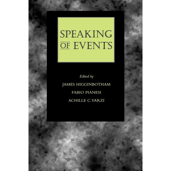 Speaking of Events, (Paperback)