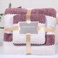 thumbnail image 2 of Toalla de baño y toalla facial de algodón | Juego de toallas suaves y absorbentes | Toalla de baño de secado rápido para la ducha diaria, 2 of 3