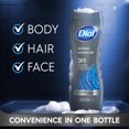thumbnail image 3 of Dial Men 3in1 Body, Hair and Face Wash, Refresh, Blue Sage Scent, 473ml, 3 of 9