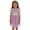 Purple, variant on Girls Lavender Tulle Dress with Flower Embroidery Short Sleeve Party Dress for Kids Ages 2-10,Size 7 T