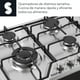 thumbnail image 4 of Parrilla Estufa Empotrable 6 Quemadores Gas Acero Inoxidable, 4 of 6