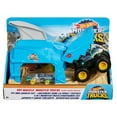 thumbnail image 5 of Hot Wheels Monster Trucks Pit And Launch Shark Wreak Play Set, 5 of 8