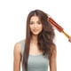 thumbnail image 5 of Peine redondo para peinar el cabello con mango de madera, cepillo rizador para salón en casa, 5 of 8