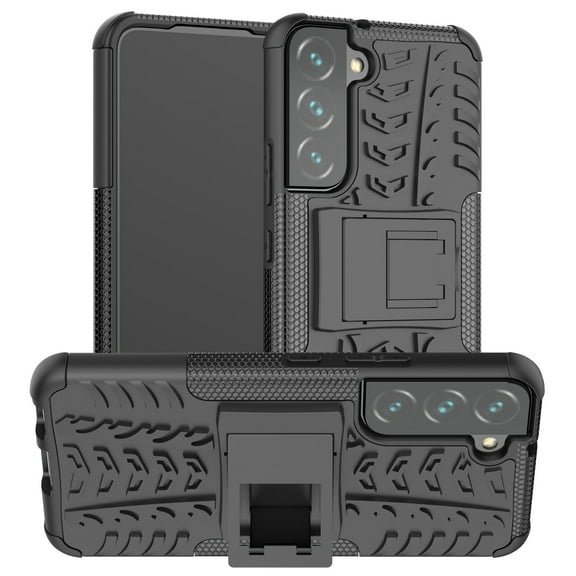 AMZER Hybrid Warrior Kickstand Case for Samsung Galaxy S22 5G