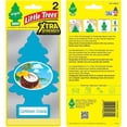 thumbnail image 2 of Little Trees Car Air Freshener – Caribbean Colada, Xtra Strength Long Lasting Hanging Tree for Auto & Home (24 Air Fresheners), 2 of 5