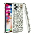 thumbnail image 3 of For Samsung Galaxy S24 Plus /S24+ Bling Crystal 3D Full Diamonds Luxury Sparkle Rhinestone Ornaments Hybrid Cover ,Xpm Phone Case [ Silver Swan Crown Pearl ], 3 of 7