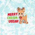thumbnail image 4 of Inktastic Merry Chrismukkah Cute Baby Reindeer with Lights Boys or Girls Baby Bodysuit, 4 of 5