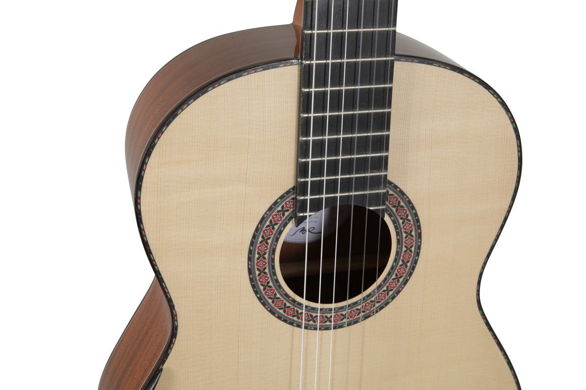 Manuel Rodriguez Classical Guitar Magistral D-S, Spruce/Mahogany 4/4, Armrest