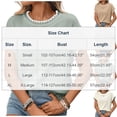 thumbnail image 3 of Women's Ribbed Sweater Crew Neck Short Sleeve Loose Fit Knit Pullover Tops 2026 Spring Summer Trendy Casual Clothes, 3 of 7