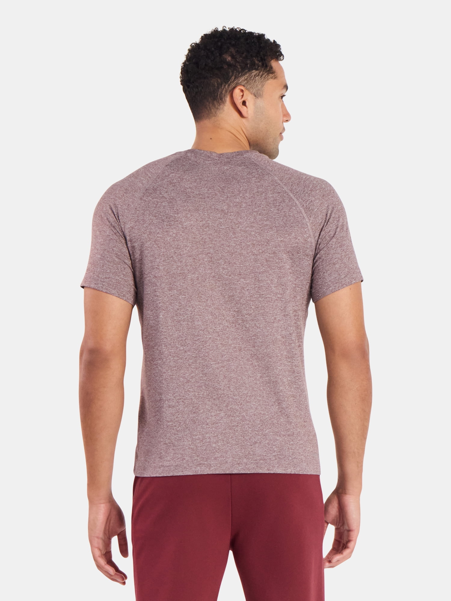 Athletic Works Men's and Big & Tall Men's Soft ButterCore Tee with Short Sleeves, Sizes S-5XL