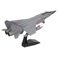 thumbnail image 3 of Modelo de avión a escala 1:72, modelo de avión de aleación fundida a presión simulada para adultos con soporte decorativo para tienda de juguetes en casa., 3 of 14