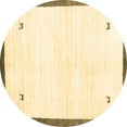 thumbnail image 1 of Ahgly Company Indoor Round Solid Brown Modern Area Rugs, 3' Round, 1 of 4