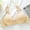 Beige, variant on Wirefree Bras for Women Push Up Comfort School Season 1Pack Hollow Out Gathered Together Daily Bralette Lightweight and Fashion Breathable Pink M