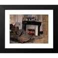 thumbnail image 2 of Édouard Vuillard 18x15 Black Modern Framed Museum Art Print Titled - The Fireplace (1901), 2 of 5