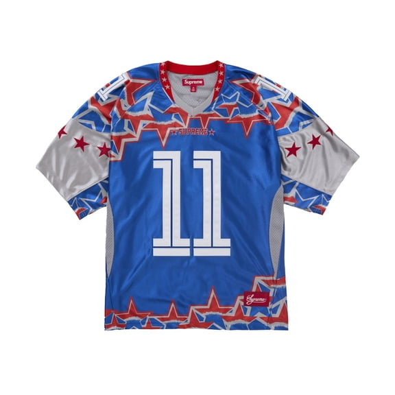 Supreme Men's Stars Football Jersey Royal, from StockX