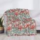 thumbnail image 3 of Fotbe Pink Flamingo Manta de Franela con Estampado, Manta Ultrasuave para Cama, Sofá, Auto, Hipoalergénica y Antibolitas-80"x60", 3 of 6