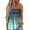 Blue, variant on fartey Womens Trendy Tube Tops Smocked Tiered Sleeveless Backless Blouses Tunic Pleated Hem Gradient Print Vacation Tees