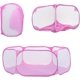 thumbnail image 3 of Portable Small Animal Playpen, Oxford Fence Small Animal Breathable Transparent Popular Open Playpen for Guinea Pig, Rabbits, Hamster, Chinchillas and, 3 of 5