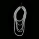 thumbnail image 4 of Gorgeous Chunky Faux Pearl Necklace Collar de Múltiples Capas para Dama, 4 of 9